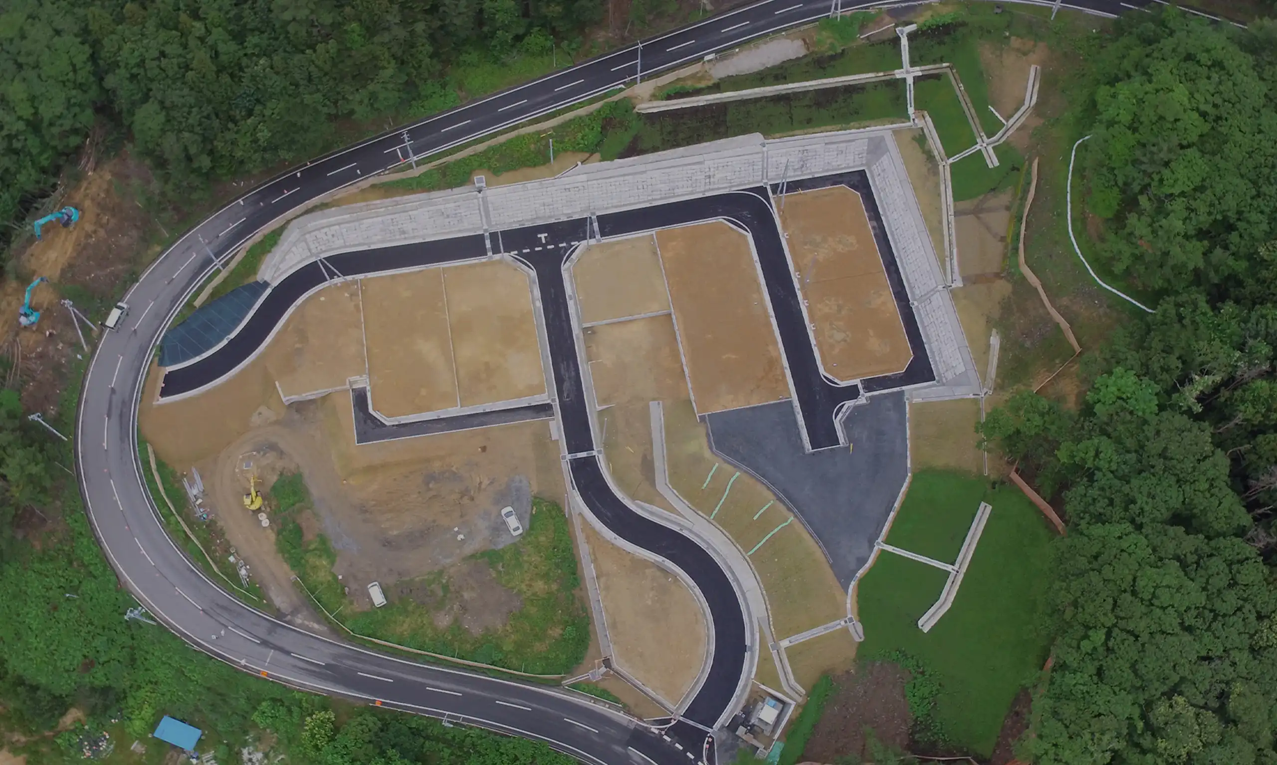 平野組の造成工事